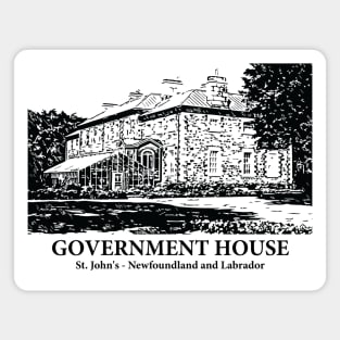 Government House - St. John's NL Magnet